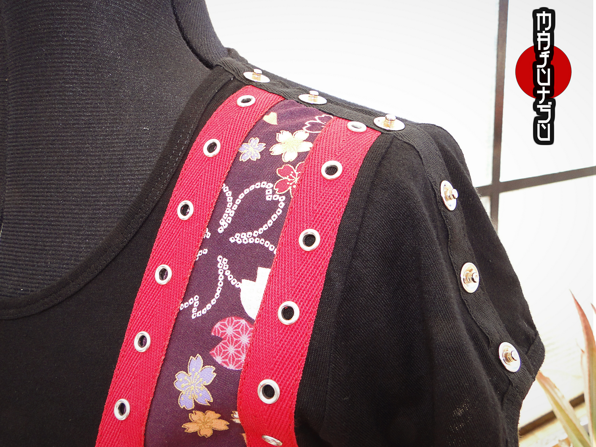 Japanese Tee Shirt Refashioned Sakura Violet_Tees_3.jpg